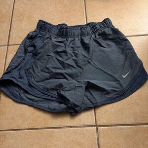 Nike Dri-FIT Tempo Running Shorts Grey Blue Mesh XS